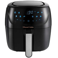 Мультипечь Russell Hobbs SatisFry Air Medium, 1350Вт, чаша-4л, сенсорное управл., алюминий/пластик, черно-серый