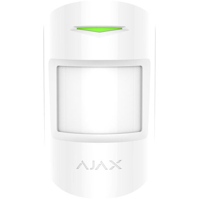 Датчик движения Ajax MotionProtect Plus, Jeweler, Беспроводной, белый