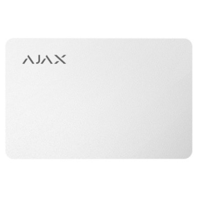 Ajax Pass white (10pcs) безконтактна карта керування