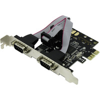 PCI-E Контроллер 2xCOM (RS232), чипсет Moschip 9922, RTL