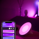 Philips Hue Настільна лампа Bloom, 2000K-6500K, Color, Bluetooth, з димером, біла