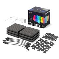 Smart LED панель Twinkly Squares 9х64 RGB, Gen II, IP20, 16x16см, черный кабель