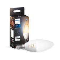 Лампа умная Philips Hue E14, 5.2W(40Вт), 2200K-6500K, Tunable white, ZigBee, Bluetooth, дымирование