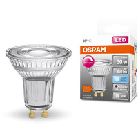 Лампа OSRAM LED GU10 4.5Вт 4000К 350Лм PAR1650 димується STAR