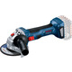 Bosch GWS 180-LI, акум., 18В, 125мм, М14, 1,6кг, Solo