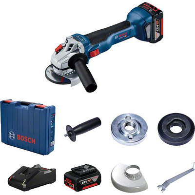 Bosch Professional GWX 18V-10 аккумуляторная, 2x5.0 Ач, L-BOXX 136