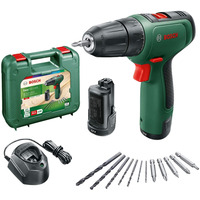 Bosch Шуруповерт-дриль EasyDrill 1200,12В,2х1.5Ач, 30Нм, набір свердлів та біт, 0.94кг, кейс