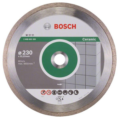 Bosch Алмазный диск Standard for Ceramic 230-22.23