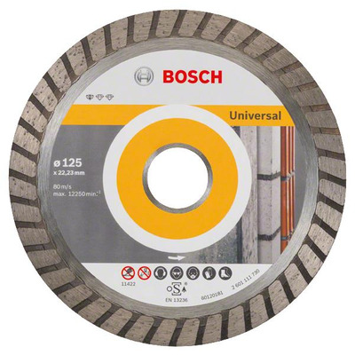 Bosch Алмазный диск Standard for Universal Turbo 125-22.23