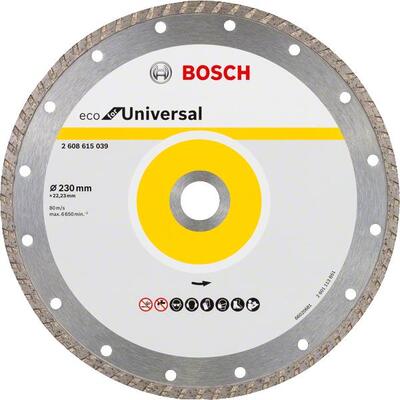 Bosch Алмазний диск ECO Univ.Turbo 230-22,23(2.608.615.039)