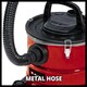 Einhell Пилосос Einhell для золы TC-AV 1718 DW, 1250 Вт, 20л, 175 мбар, 3.7 кг 2351666