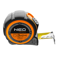 Neo Tools 67-183 Рулетка, стальная лента 3 м x 19 мм, магнит