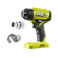 Ryobi Фен будівельний ONE+ R18HG-0 18В, 0 - 470° C, 170л /хв (без АКБ і ЗП)