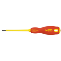 Neo Tools 04-063 Отвертка крестовая PZ2 x 100 мм, (1000 В) CrMo