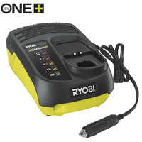 Ryobi Зарядний пристрій Ryobi RC18118C 5133002893, ONE+ 18В, з живленням від автомобільної мережі 12В