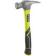 Ryobi Молоток столярный RH16FSS, 450г (16oz), рукоятка из стекловолокна прорезиненная