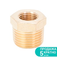 Соединение FT 1/4" × MT 1/2" (латунь) SIGMA (7025521)