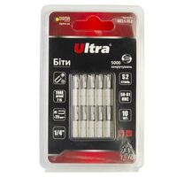 Биты TORX-proof 15×25мм ¼" 10шт S2 (блистер) ULTRA (4015762)