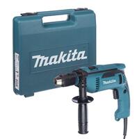 Дриль ударний Makita HP1641K, 680Вт, ШЗП 13мм, 0-2.800об•хв, 2кг