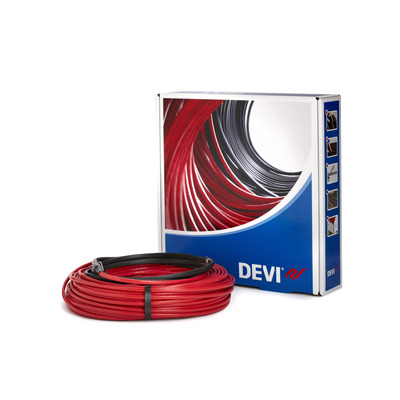 DEVI Кабель нагревательный DEVIflex 18Т, 2х жилой, 3,6 кв.м, 535W, 29м, 230V