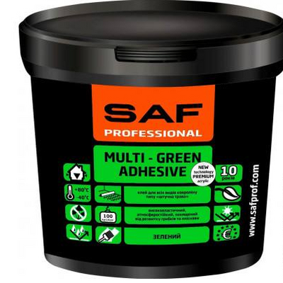 Клей SAF MULTI-GREEN ADHESIVE 15кг