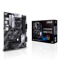 ASUS Материнcька плата PRIME B550-PLUS sAM4 B550 4xDDR4 M.2 HDMI DP ATX