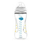 Nuvita Бутылка для кормления Mimic 330мл. 4м+ Антиколиковая [Feeding bottle Mimic 330ml. 4m+ Colic reduction, white]