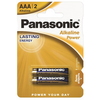 Panasonic Батарейка ALKALINE POWER щелочная AAA блистер, 2 шт.