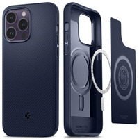 Spigen Чохол для Apple Iphone 14 Pro Max Mag Armor MagFit, Navy Blue