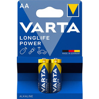 VARTA Батарейка LONGLIFE Power щелочная AA блистер, 2 шт.