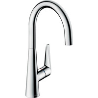 Hansgrohe Смеситель для кухни Talis S, длина излива - 203мм, поворотный, 1рычаг, KM260, хром