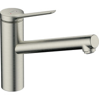 Hansgrohe Смеситель для кухни Zesis M33, длина излива - 220мм, поворотный, 1рычаг, KM150, сталь.