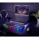 Trust Подставка для ноутбука GXT 1126 Aura (17") RGB Black