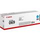 Canon Картридж 069 MF752Cdw/MF754Cdw/LBP673Cdw Cyan (1900 стр.)