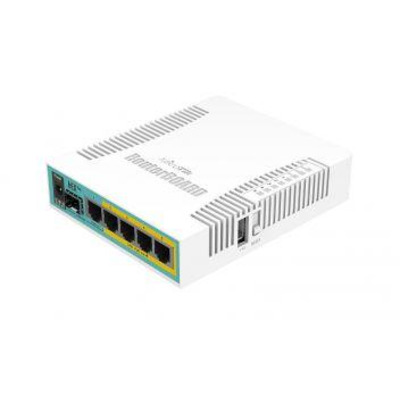 MikroTik hEX PoE (RB960PGS) 5-портовый PoE маршрутизатор