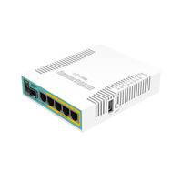 Маршрутизатор MikroTik RouterBoard RB960PGS hEX PoE (800MHz/128Mb, 1xUSB, 5х1000Мбит, Passive PoE)