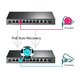 TP-Link Комутатор TL-SG1210MPE 8xGE/PoE+ 123W 1xGE 1xcomboGE/SFP EasySmart