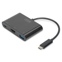 Digitus Адаптер USB-C - HDMA, 2xUSB