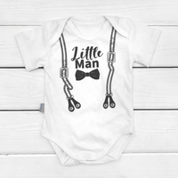 Боди из тонкой ткани с коротким рукавом Little Man 86 см