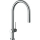 Hansgrohe Смеситель для кухни Talis M54, длина излива - 223мм, вытяжной, 1рычаг, KM210, хром