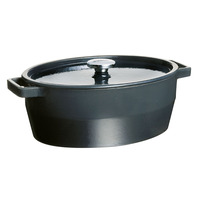 Каструля PYREX Slow Cook grey чугун кастрюля овал 5.8л (SC4AC33/6641)