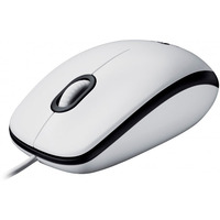 Мышь Logitech Mouse M100 White