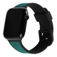 UAG Ремешок для Apple Watch 45/44/42 Torquay, Black-Turquoise