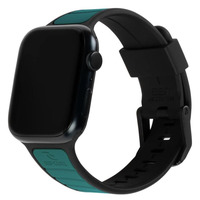 UAG Ремешок для Apple Watch 45/44/42 Torquay, Black-Turquoise