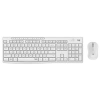 Комплект клавиатуры и мыши Logitech MK295 Silent Wireless Combo, US, Off-White (920-009824)