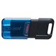 Флеш-накопичувач USB3.2 128GB Type-C Kingston DataTraveler 80 M Blue/Black (DT80M/128GB)