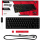 HyperX Клавиатура Alloy Origins 65 Red USB RGB ENG/RU, Black