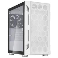 SilverStone Корпус FARA FAH1MW-G, без БЖ, 1xUSB3.0, 2xUSB2.0, 1x120mm Black fan, TG Side Panel, mATX, White