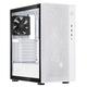 SilverStone Корпус SilverStone FARA FAR1W-G-V2, без БЖ, 2xUSB3.0, 1xUSB2.0, 1x120mm Black fan, TG Side Panel, ATX, White