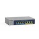 NETGEAR Комутатор MS108UP, 4x2,5GE PoE+, 4x2,5GE PoE++(60Вт/порт), 230Вт, некерований